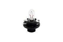 ЛАМПА 12V 1.2W BX8.4D ПЛ.ЦОК ЧЕРН 072016522