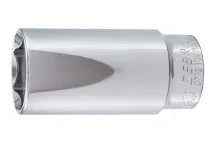 Головка торцевая шестигранная удлиненная 1 1/8" 1/2" дюймовая ZEBRA Wurth 0712132364