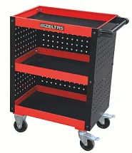 Тележка инструментальная серии MINI, три полки закрытого типа, максимальная нагрузка 150 кг, IZELTAS, 8550348002, 13000002596 8550348002