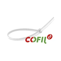 Хомут пластиковый 3,6x300 мм белый, Cofil (9501011394) 0300016B