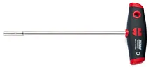 Отвертка торцевая удлиненная с шестигранной головкой 10мм, Т-образная рукоятка, Wurth 061312110