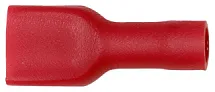 Наконечник изолированный 6,3х0,8 мм 0,5-1,0 мм² красный 055890511