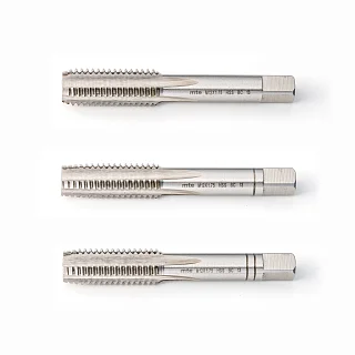 Метчики ручные HSS DIN 352, комплект 3 шт. M12X1,75, mte 263912