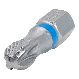 Бита PZ2 25 мм хвостовик С6,3 мм торсионная mte 2614176652