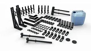 Набор оснастки для сварочного стола №3: Стандартный (84 предмета) n1-0108416