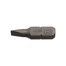 Бита SL 0,6х4,5 25 мм хвостовик С6,3 мм IZELTAS 4810200645