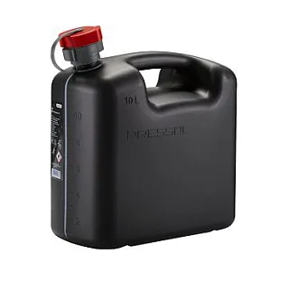 Канистра для бензина и дизтоплива 10 л PE с трубкой, Pressol 21143