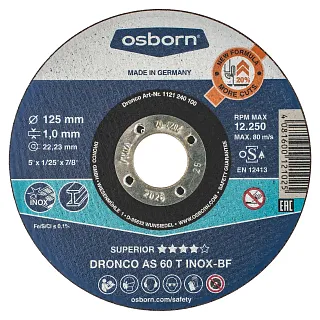 КРУГ ОТР БС ПРЯМ НЖ DR SUP D125X1,0X22,2 (1121240100) 5997753390