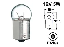 R5W 12V 5W BA15S МАЯК 01206/10