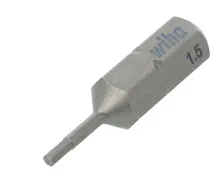 Бита шестигранная HEX 1,5 мм 25 мм хвостовик С6,3 мм WIHA 6997055004