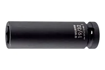 Головка торцевая ударная шестигранная удлиненная 19/32" 1/2" дюймовая Wurth 071413 484