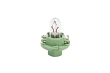 ЛАМПА 12V 2W BX8.4D ПЛ.ЦОК СВ/ЗЕЛЕН 0720165523