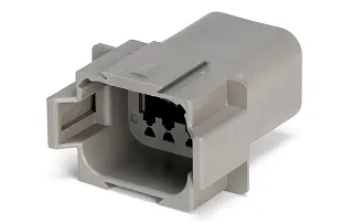 Разъем автомобильный 8 контактов розетка Deutsch DT DT04-8P 255520080
