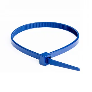 Хомут пластиковый 3,6х200 мм синий 6997050245