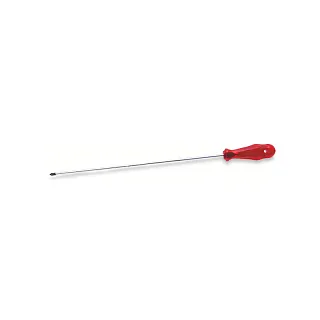 Отвертка удлиненная МАСТЕР / Kraft с прямым шлицем (Slotted), рукоятка из ацетата целлюлозы, 0.5Х3.0Х150, IZELTAS, 4100173150/13000001277 4100173150