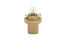 ЛАМПА 12V 1.5W B8.5D ПЛ.ЦОК БЕЖЕВ 0720165524