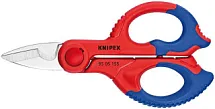 Ножницы электрика, микронасечки, 155 мм, нерж, 2-комп ручки, Knipex 5997726359