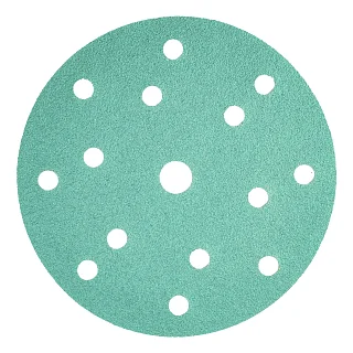 Круг шлифовальный на пленочной основе с липучкой D150 мм, нормальный корунд (NC), зерно 80, mte 2574353008