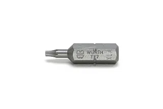 Бита Торкс T7 25 мм хвостовик С6,3 мм Wurth 06143107