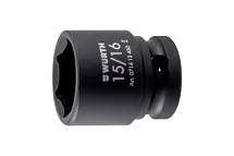 Головка торцевая ударная шестигранная 15/16" 1/2" дюймовая Wurth 071413 460