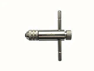 Метчикодержатель с трещоткой и уровнем PRO L85 мм M3-M8, mte 2715421001