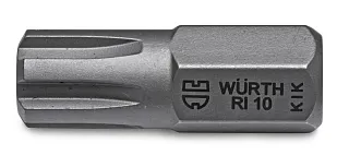 Бита RIBE RI5 шестигранная звезда 30 мм хвостовик 10 мм Wurth 0614788605