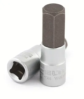 Головка торцевая шестигранник HEX 6 мм 1/4