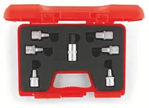 Набор торцевых головок со вставкой шестигранник HEX 1/2" 7 предметов IZELTAS 1113001107