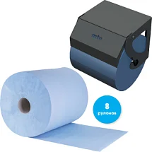 Набор 8 рулонов + держатель, mte 6997008000