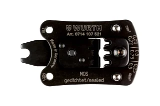 Матрица для MQS с уплотнителем 0,08-0,75 мм2 Wurth 0714107521