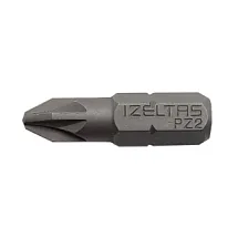 Бита PZ2 25 мм хвостовик С6,3 мм IZELTAS 4825210002