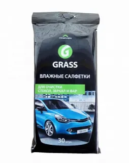 Салфетки влажные для очистки стекол, зеркал и фар IT-0313