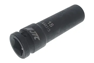 Головка торцевая ударная двенадцатигранная удлиненная 15 мм 1/2