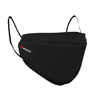 Маска гигеническая многоразовая, цвет - антрацит, размер М, Wurth 0899011111