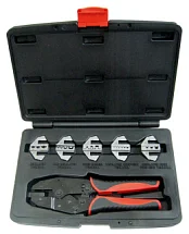 Пресс-клещи в комплекте с 5 матрицами 0,5-16 мм² Wurth 0714107920