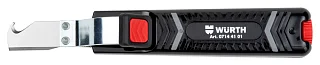 Нож для снятия изоляции с изогнутым лезвием AM 280 8-28 мм Wurth 071441 01
