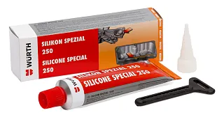 КЛЕЙ-ГЕРМЕТИК СИЛИКОНОВЫЙ SPEZIAL 250 КРАСН. 70МЛ 0890321