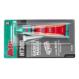 Силикон термостойкий HT300 серый 50 г, Akfix SA216