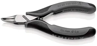 Бокорезы для электроники 65° ESD 120 мм Knipex KN-6462120ESD