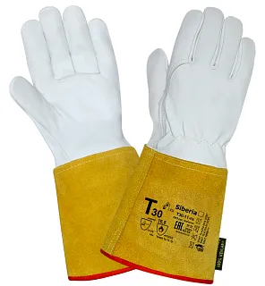 Краги кожаные для TIG сварки Т30-11-ru, Р.9,5, 2Hands 6997050299