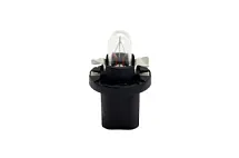 ЛАМПА 12V 1.2W B8.5D ПЛ.ЦОК ЧЕРНЫЙ 0720165521