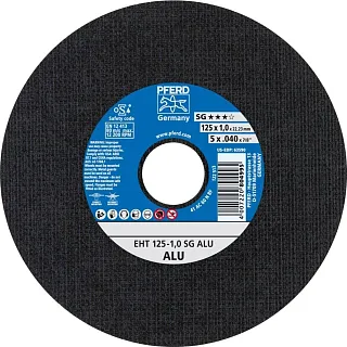 Круг отрезной EHT 125-1,0 SG ALU  61341115