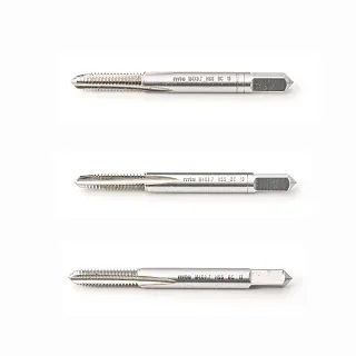 Метчики ручные HSS DIN 352, комплект 3 шт. M4X0,7, mte 26394