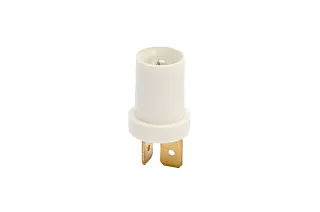 ЛАМПА 24V 2.4W REF 9 ПЛ.ЦОК БЕЛЫЙ 0720165541