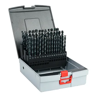 Набор сверл спиральных по металлу HSS-G PRO DIN 338 D6,0-10,0 мм, шаг 0,1 мм, 41 шт., mte 2624000008