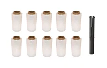 Набор: пленка защитная на рулевое колесо, 10 рулон 26см х 150м + рукоятка для пленки  9500008437