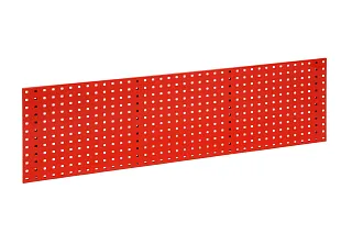 Панель перфорированная красная RAL3020, габариты 1486X457X1,25 мм, Wurth 0960050023