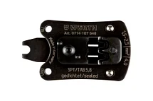Матрица для SPT/TAB 5,8 мм с уплотнителем 1,5-4 мм2 Wurth 0714107549