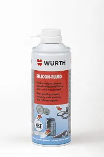 Смазка силикон NSF H1 спрей 520/400 мл, Wurth ЧЗ 0893221000