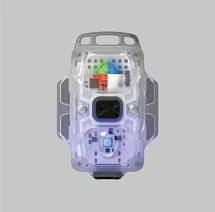 Фонарь аккумуляторный Armytek Crystal Pro UV Grey F10301GUV